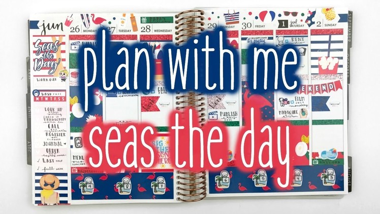 Plan With Me ♡ Seas the Day (Scribble Prints Co.)