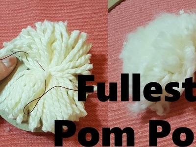 #Protip How to make the best pom pom full fluffy and beautiful