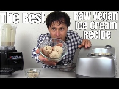 Raw Vegan Ice Cream Recipe that Tastes Like the Real Thing