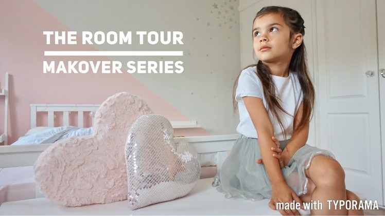 ROOM TOUR | GIRLS BEDROOM | MAKEOVER SERIES | CARLY JADE DRAKE