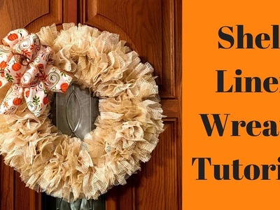 Shelf Liner Wreath Tutorial | Pinterest Inspired