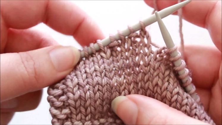 Stitch Tutorial: PB (purl below)