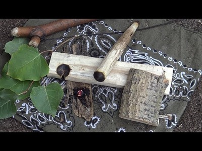 The Cottonwood Bow Drill