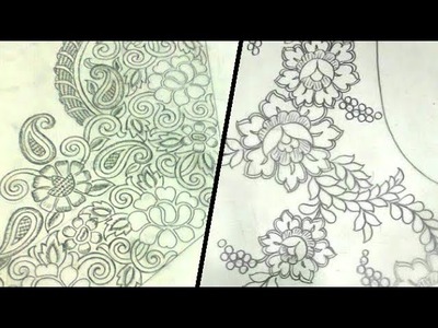 Top 35 Tracing Designs  For Aari Work | Maggam Work | Tambour Work | Kasab Work | Embroidery