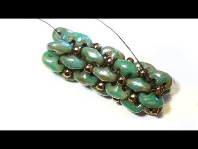 Tubular beadwork with SuperDuo beads and Seed beads - What about RAW + SuperDuo?