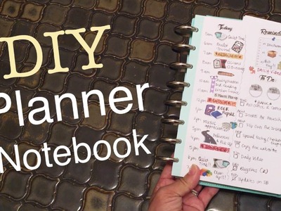 Tutorial: How to make a Notebook into a Personal Planner for Functional Planning Peace