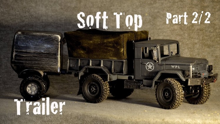 WPL B-1 almost EPIC rc Military truck modification  (Part 2.2)