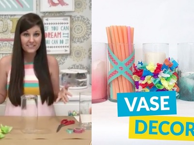 5 Ways To Decorate A Dollar Store Vase!