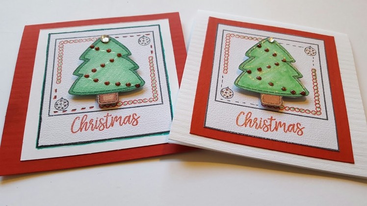 5 x 5 MINI CHRISTMAS TREE CARD | MAYMAY MADE IT DESIGN TEAM