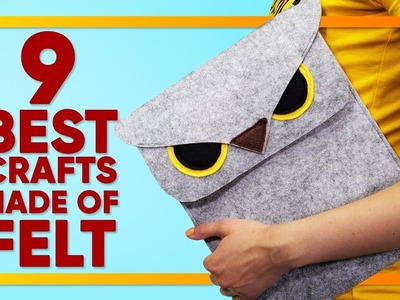 9 best crafts made of felt! | Tips & Tricks