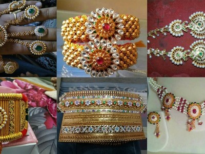 All Rajputi Jewellery Set | All  Rajputi Aad Baju Punach Haar Hathfool Rakhdi Shishfool | Golden Set