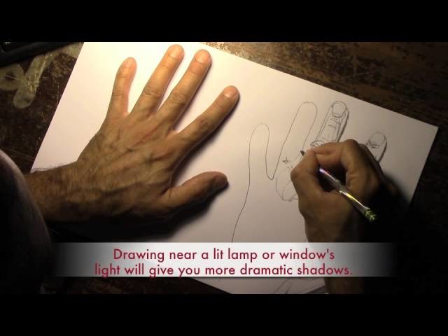 Art Lesson #4:  Contour Line Drawing