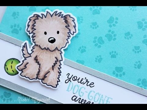 Avery Elle Furry Friends | "You're Dog-Gone Awesome" Card