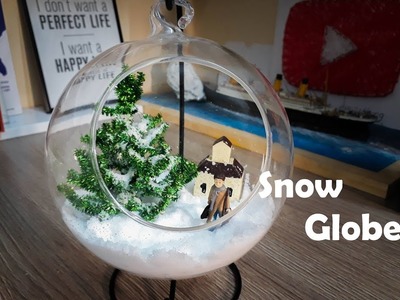 Christmas Crafts DIY - Home Decorate with Snow Globe Christmas Tree