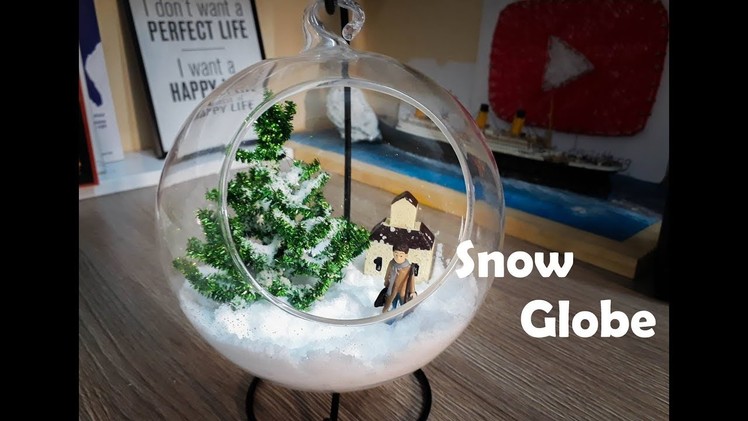 Christmas Crafts DIY - Home Decorate with Snow Globe Christmas Tree