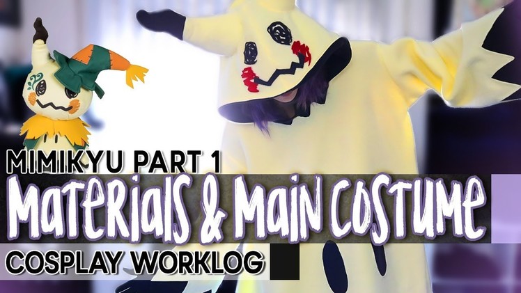 Cosplay Worklog. Scarecrow Mimikyu #1 : Material shopping & making Mimikyu