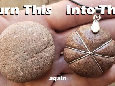 Dadgum! I turn another rock into a pendant. Also, giveaway results!