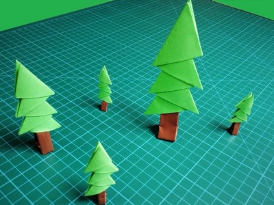 DIY Christmas Tree | How To Make 3D Origami Christmas Tree | Paper Tree | Christmas Decorations