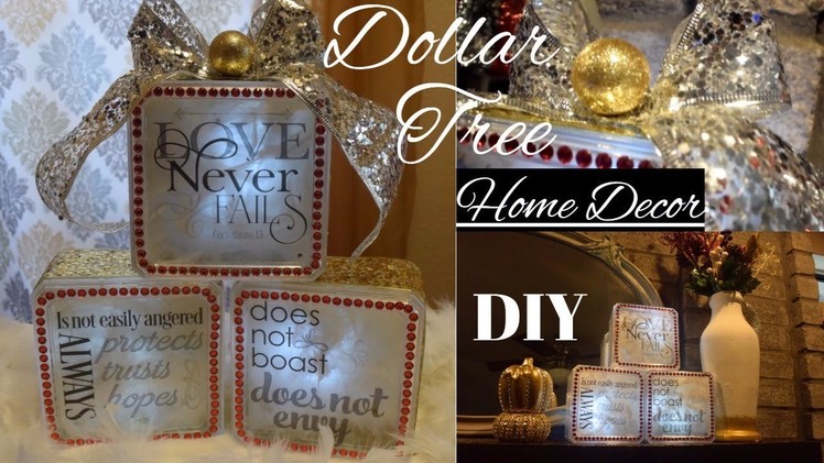 DIY Lighted Gift Boxes|| Dollar Tree DIY Home Decor | DIY Rustic Christmas Decor Ideas|| DIY Glam