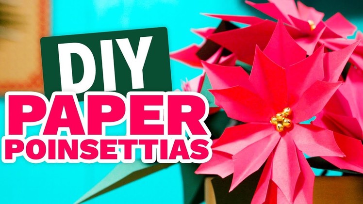 DIY Paper Poinsettias - HGTV Handmade