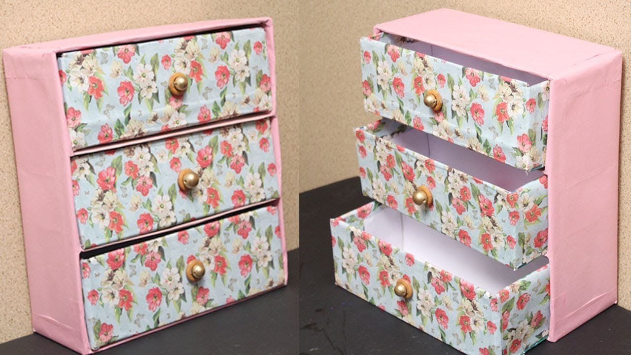 DIY Shoe Box Storage Organizer From Recycled Shoe Boxes