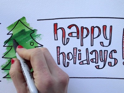 Draw Tip Tuesday - Happy Holidays