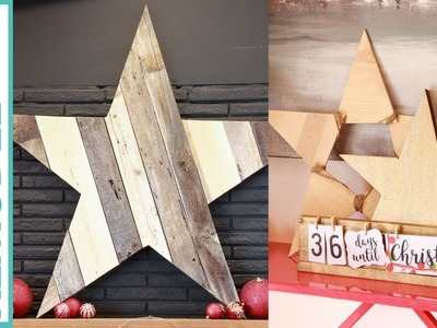 Easy DIY Wood Stars in 5 Variations