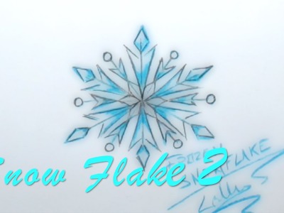 Easy to Draw Popular Disney Frozen Snow Flake Two - Lana3LW