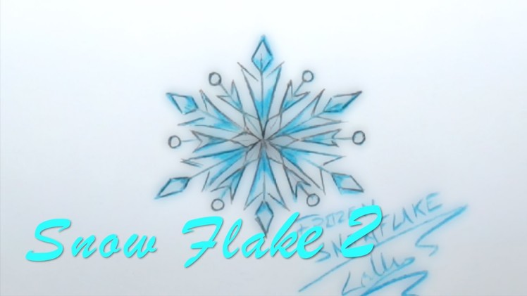 Easy to Draw Popular Disney Frozen Snow Flake Two - Lana3LW