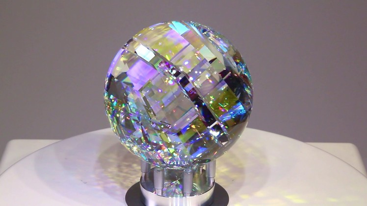 Full Core Spherix - Glass Sculpture by Jack Storms