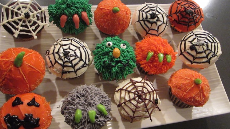 Fun, Spooky Halloween Cupcake Decoration Ideas