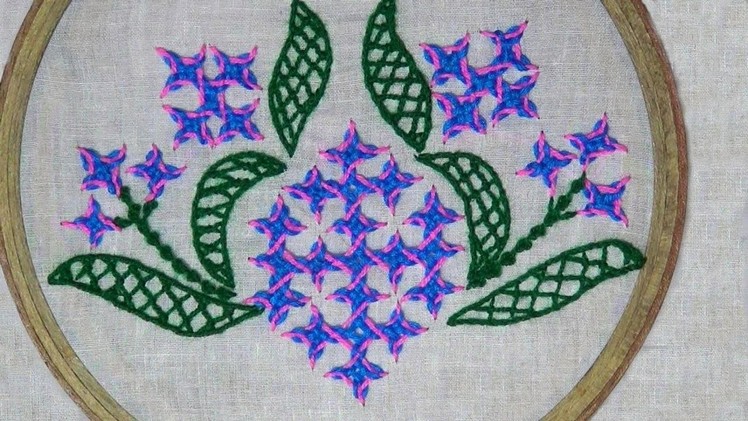 Hand Embroidery : Gujrati Stitch. Sindhi Work. Kutch Work ( Part 2 )