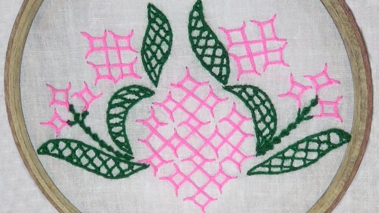 Hand Embroidery : Gujrati Stitch. Sindhi Work. Kutch Work ( Part 1 )