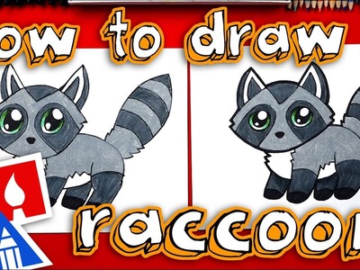 How To Draw A Cute Raccoon