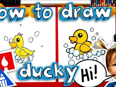 How To Draw A Rubber Ducky + Artist Spotlight!
