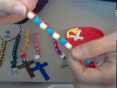 How to make a Ladder Rosary Chaplet (2 Methods)