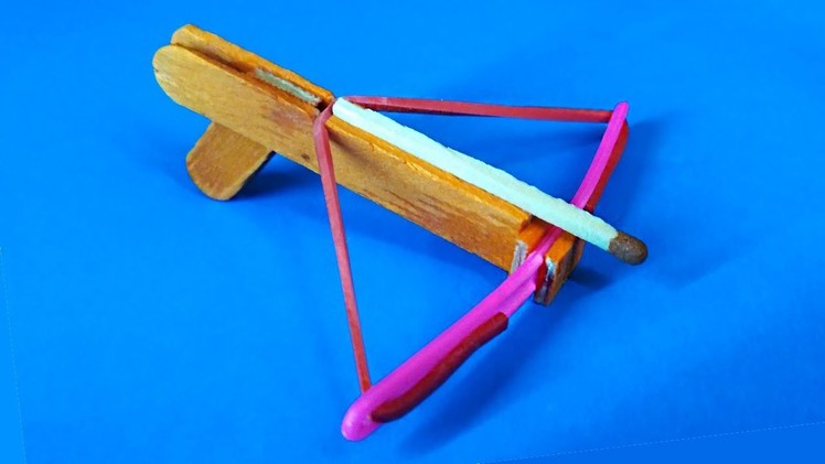How To Make a Mini Crossbow For Kids