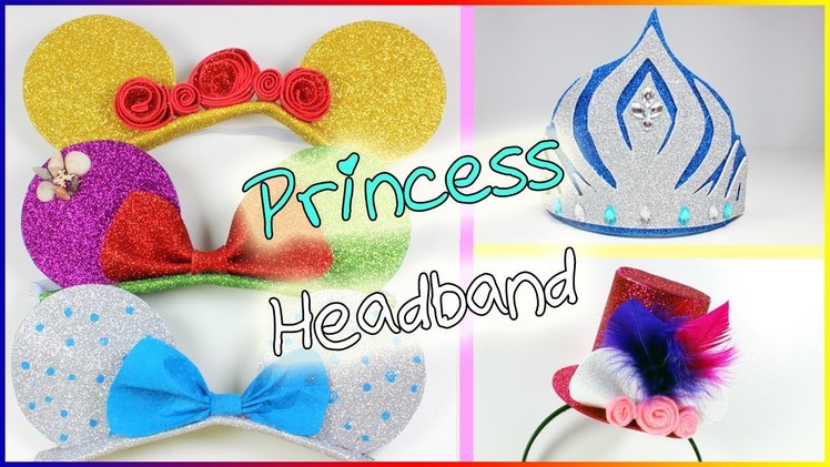 How To Make A Princess Headband | Sparkly Headband | Foam Sheets