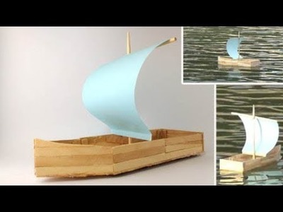 How to Make a Sail Boat