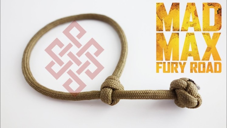 How to Make a Single Strand Mad Max Paracord Bracelet Tutorial