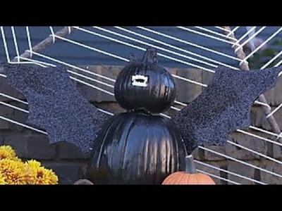 How to Make a Vampire Bat Pumpkin - HGTV
