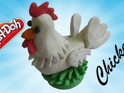 How to make Chicken for kids using modelling clay Play doh