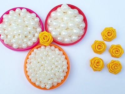 How To Make Designer Pearls Necklace With Gotta Lace | DIY | Bridal Necklace | Chokar| Uppunuti Home