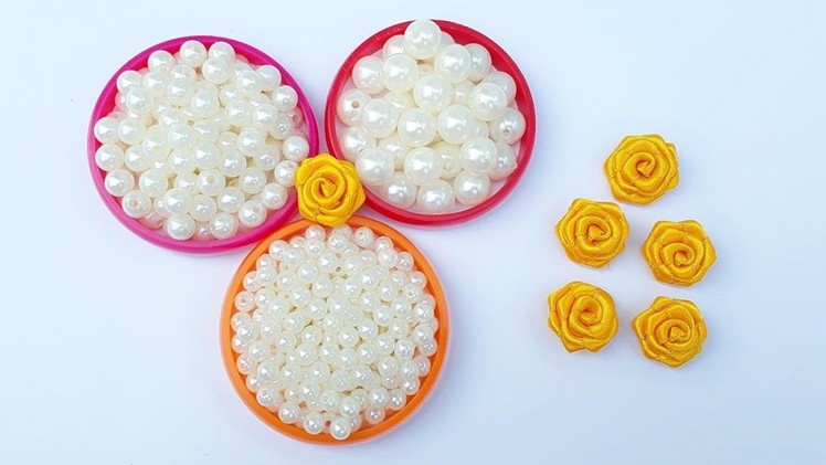 How To Make Designer Pearls Necklace With Gotta Lace | DIY | Bridal Necklace | Chokar| Uppunuti Home