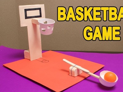 How To Make DIY Basketball Game with Cardboard - DIY Hacks