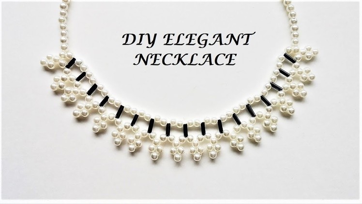 How to make easy beaded necklace