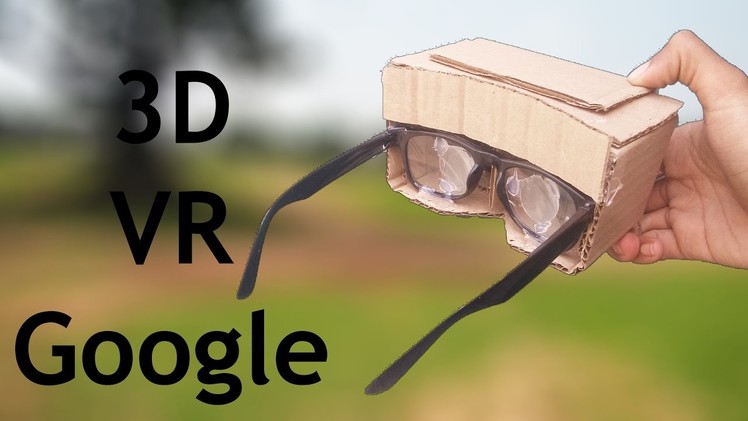 How To Make New 3D Googles VR Headset | Make With Glasses Easily