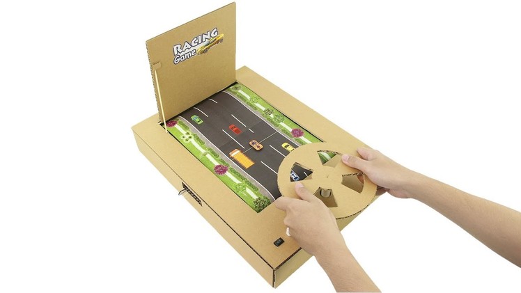 How to Make Real Car Racing Gameplay from Cardboard