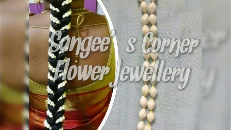 How to make Simple fresh flower Jewellery