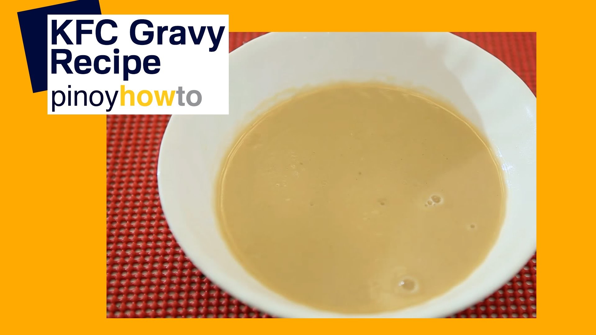 KFC Gravy Recipe